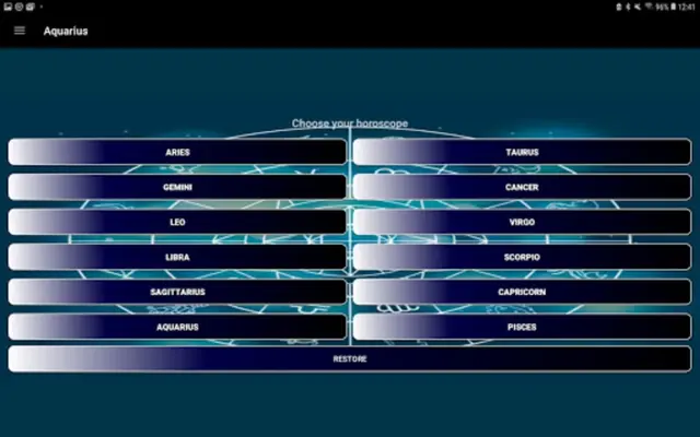 Horoscopes Daily Free android App screenshot 1