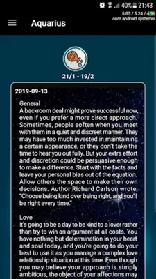 Horoscopes Daily Free android App screenshot 5