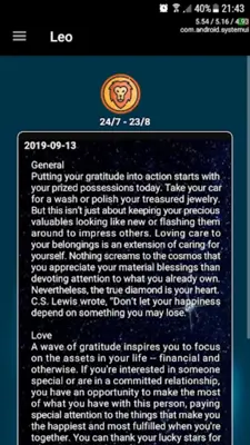 Horoscopes Daily Free android App screenshot 7